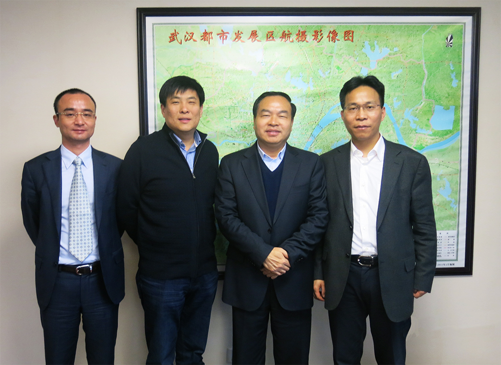江河创建集团刘载望董事长一行赴汉投资考察 武汉市委副书记、市长唐良智亲切会见